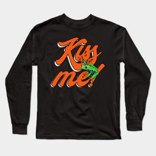 Kiss me Frog Long Sleeve T-Shirt